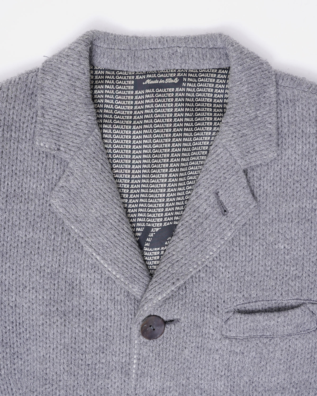 Knitted Tailored Jacket