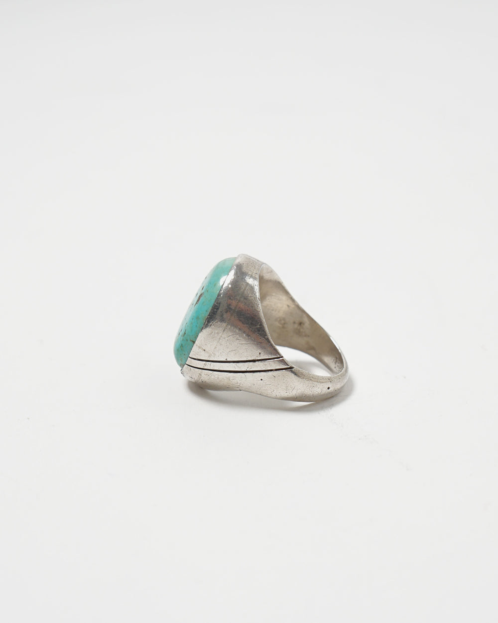 Silver x Turquoise Ring / Size: 12.25