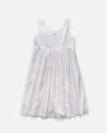 N/S White Rayon Dress