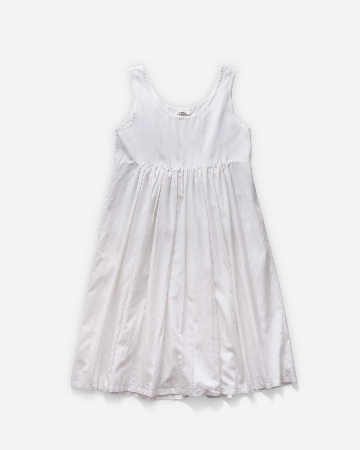 N/S White Rayon Dress