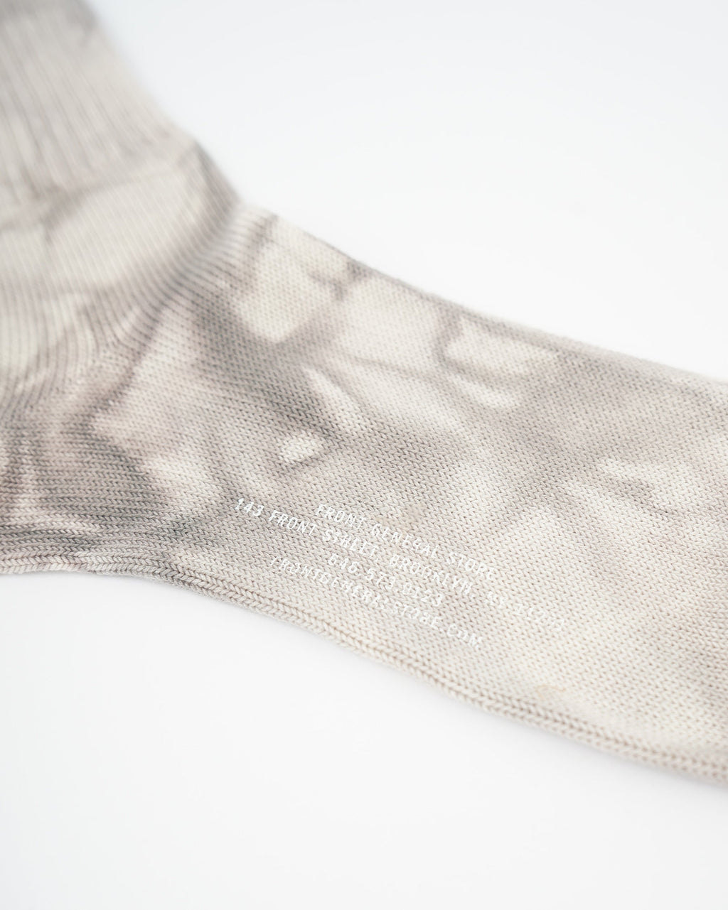 Silket Tie Dye Half Socks / Gray