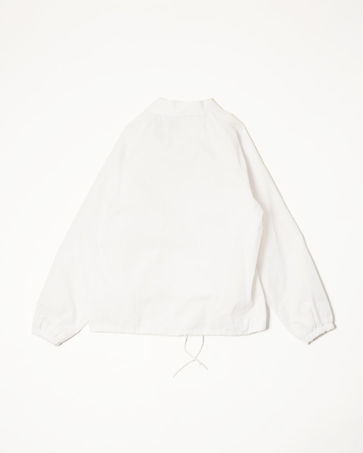 Nylon Coach Jacket / White