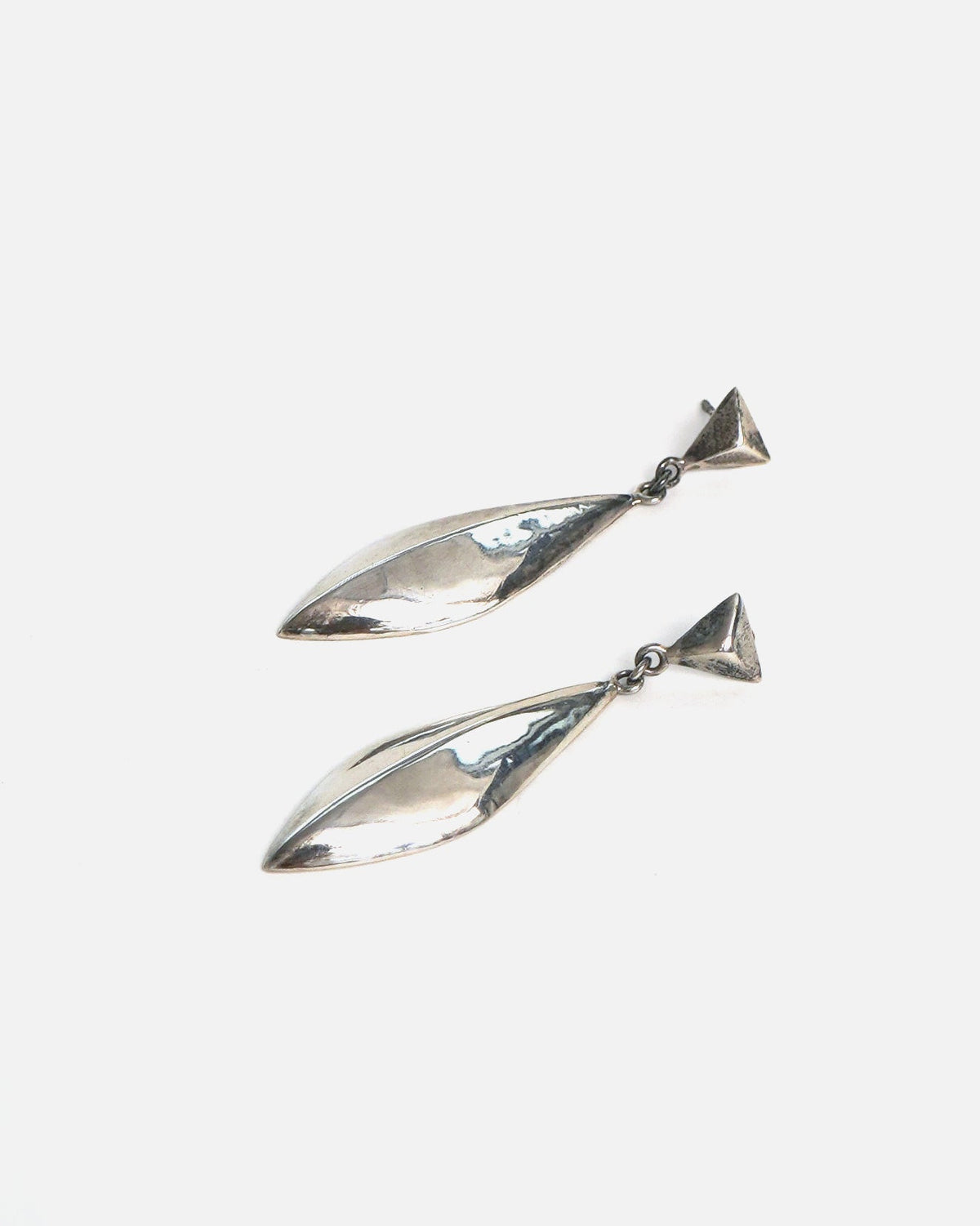 Silver Drop Earrings