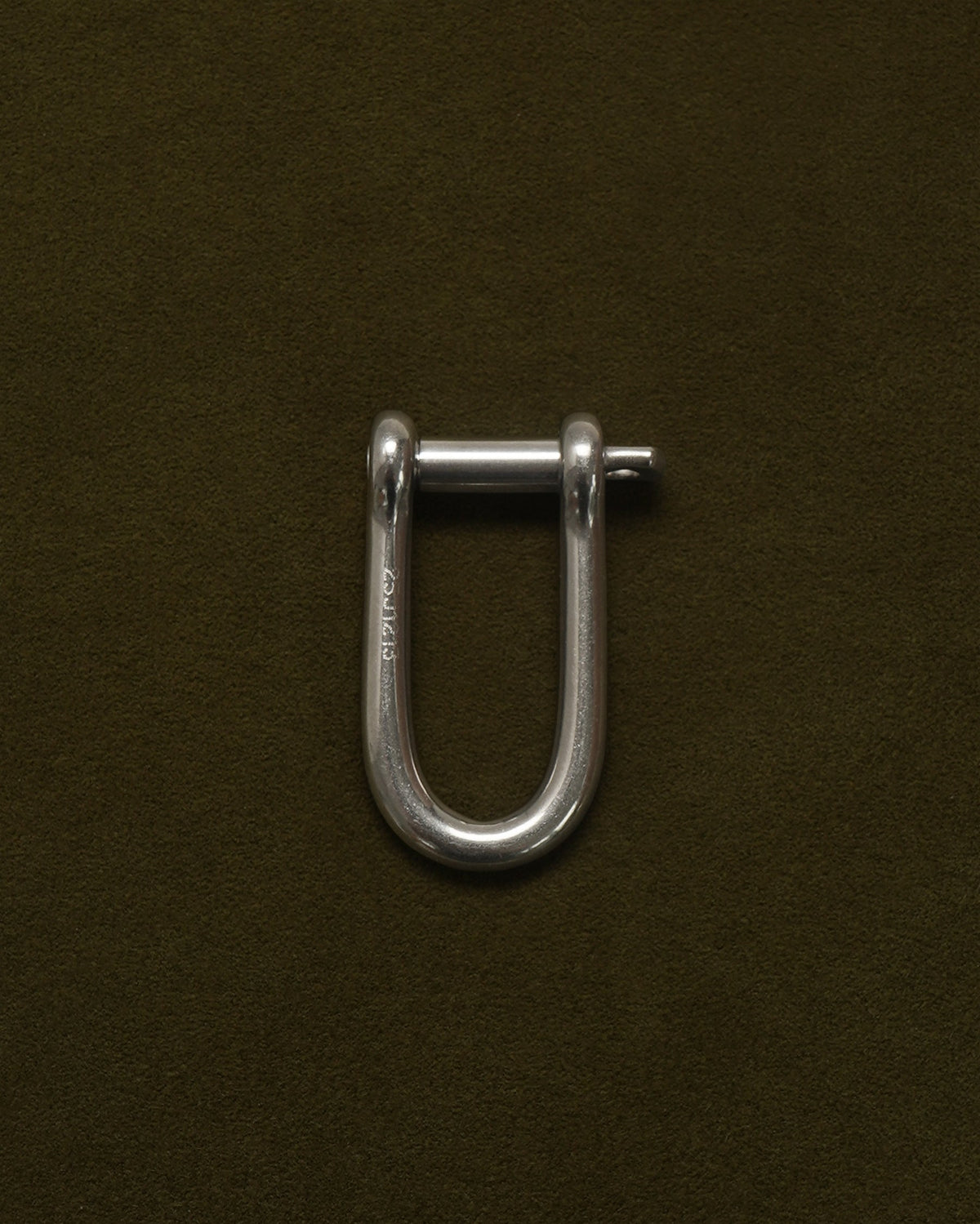Self-locking Long D Shackle / Dia 6 mm