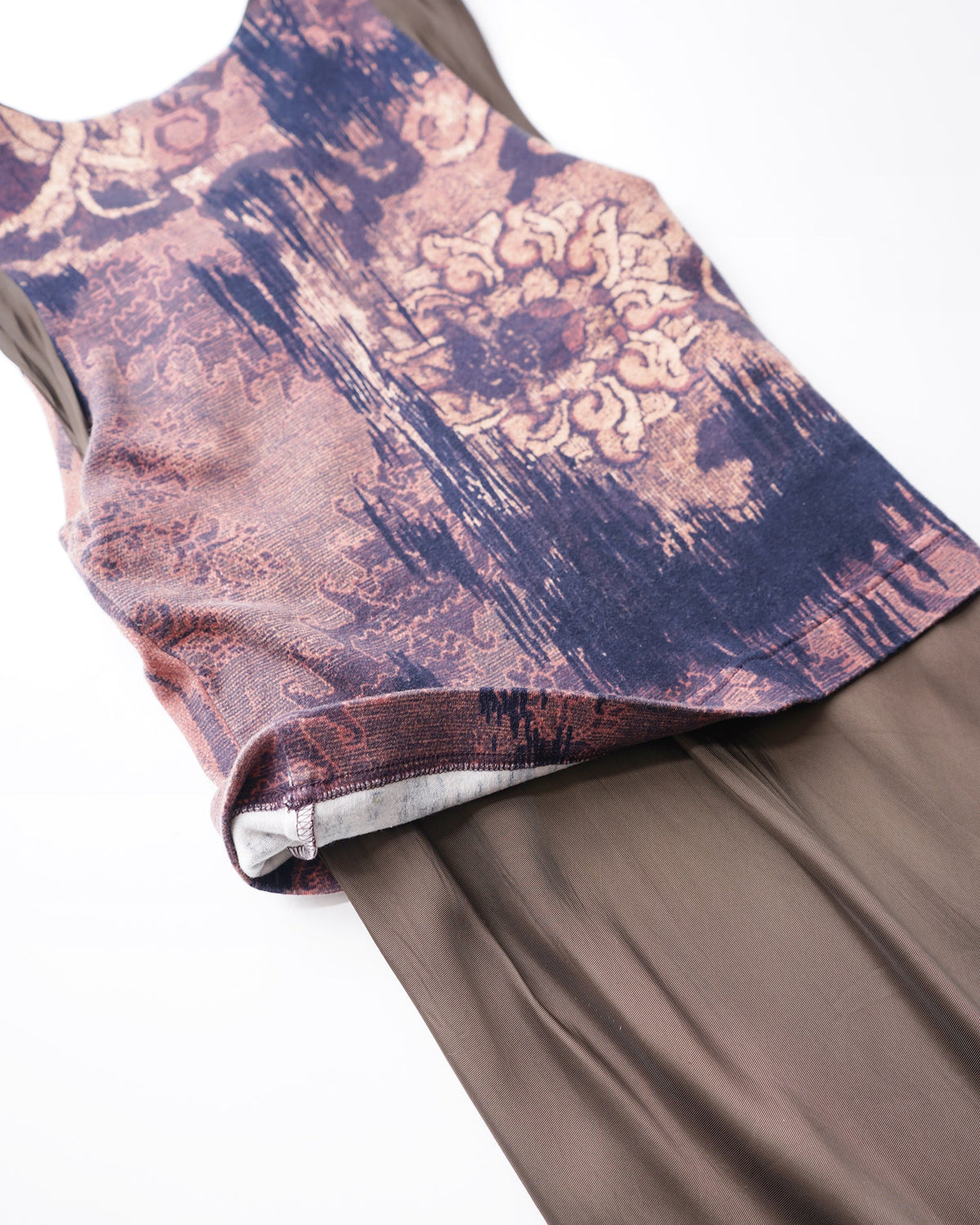 N/S Layered Long Dress