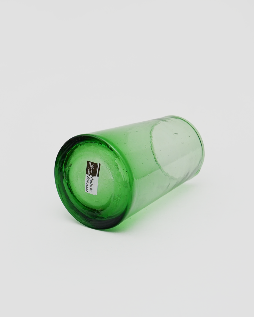 Moroccan Cone Glass / Green