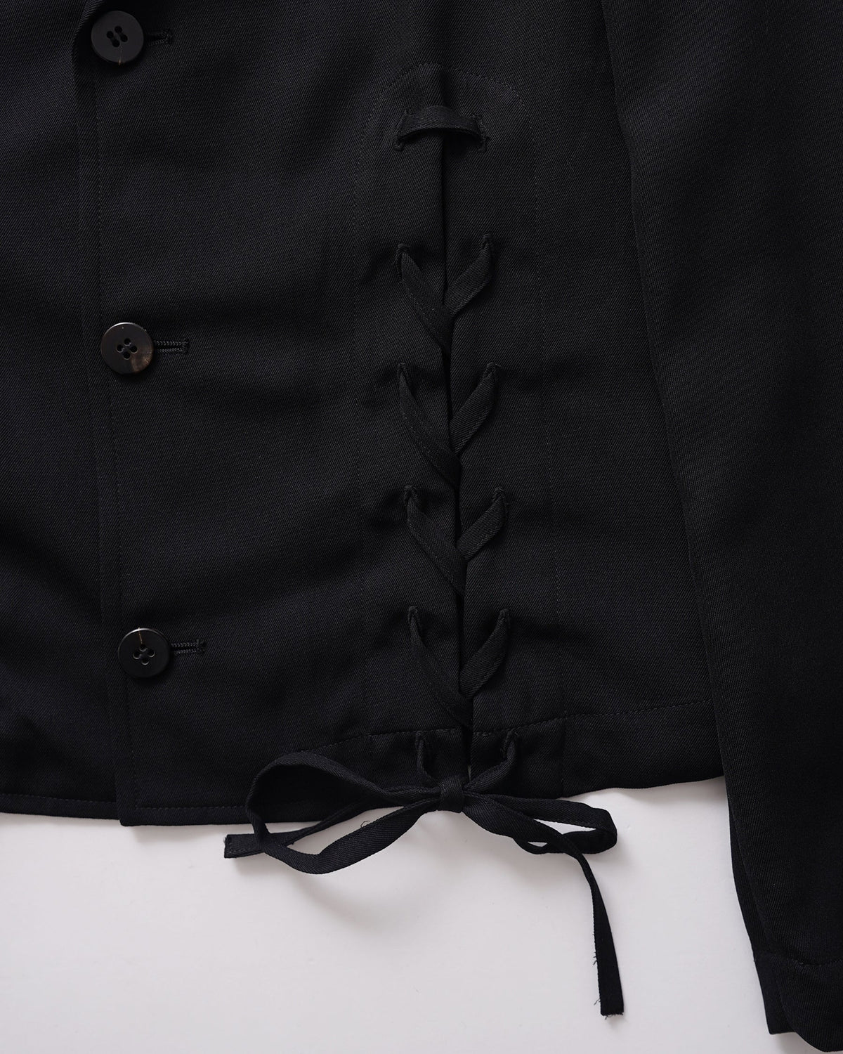 Lace-Up Design Jacket