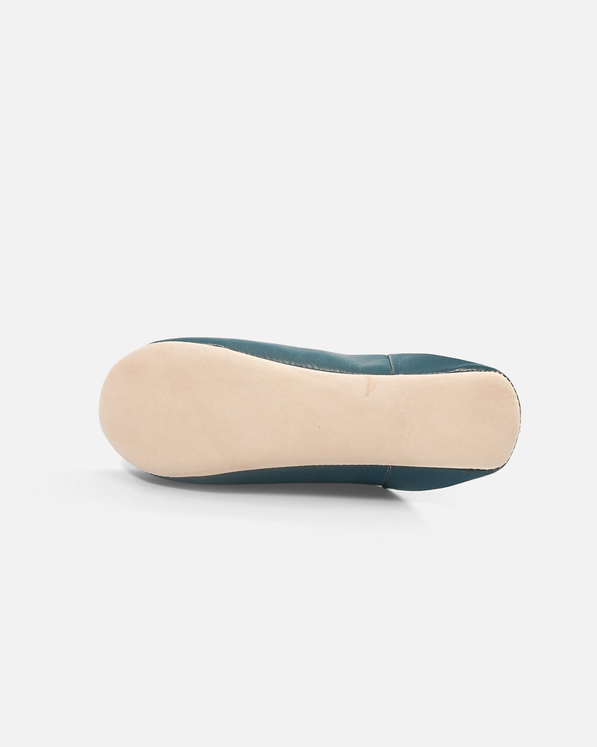 Moroccan Babouche Basic Slippers / Slate Blue
