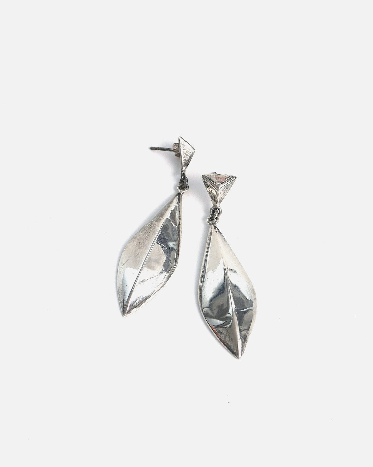 Silver Drop Earrings