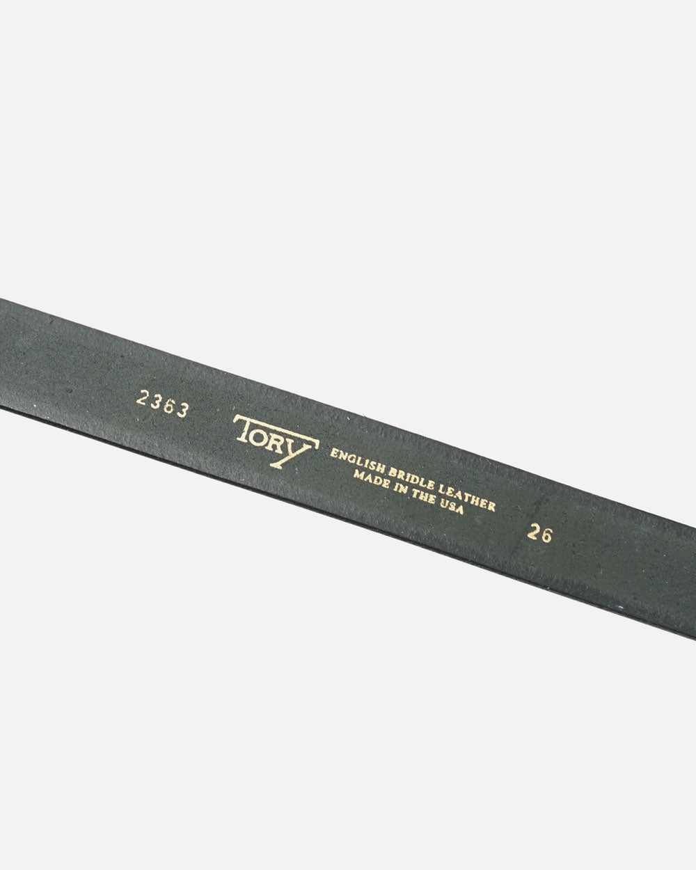 1-1/4" Creased Leather Belt
