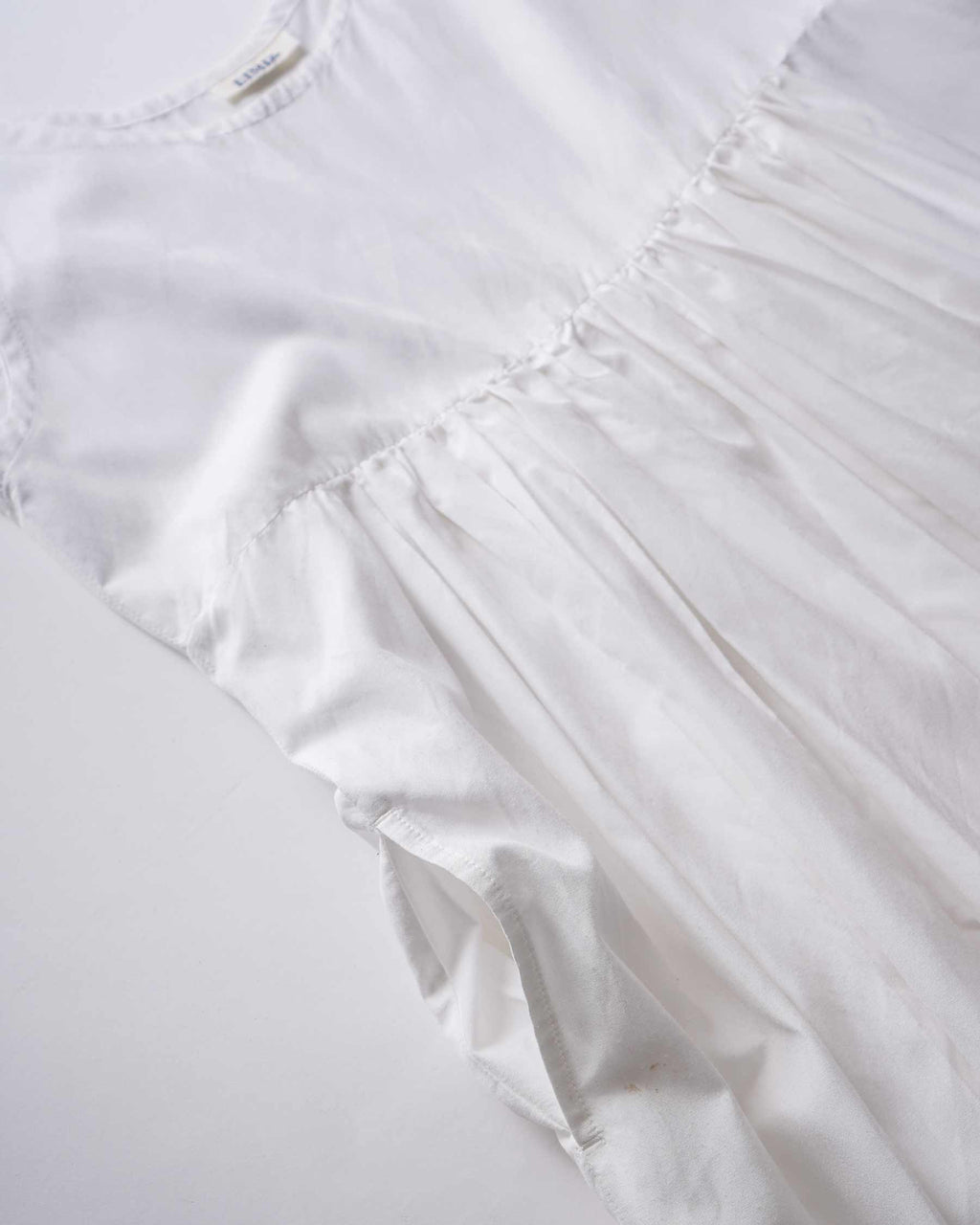 N/S White Rayon Dress
