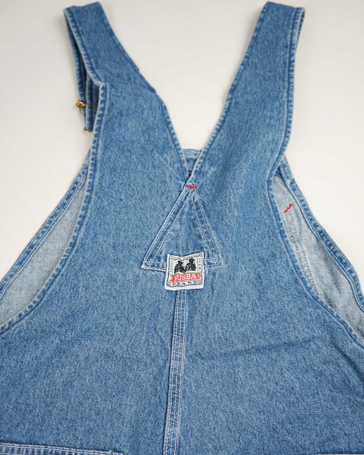 Bubba Brand Denim Shorts Overall