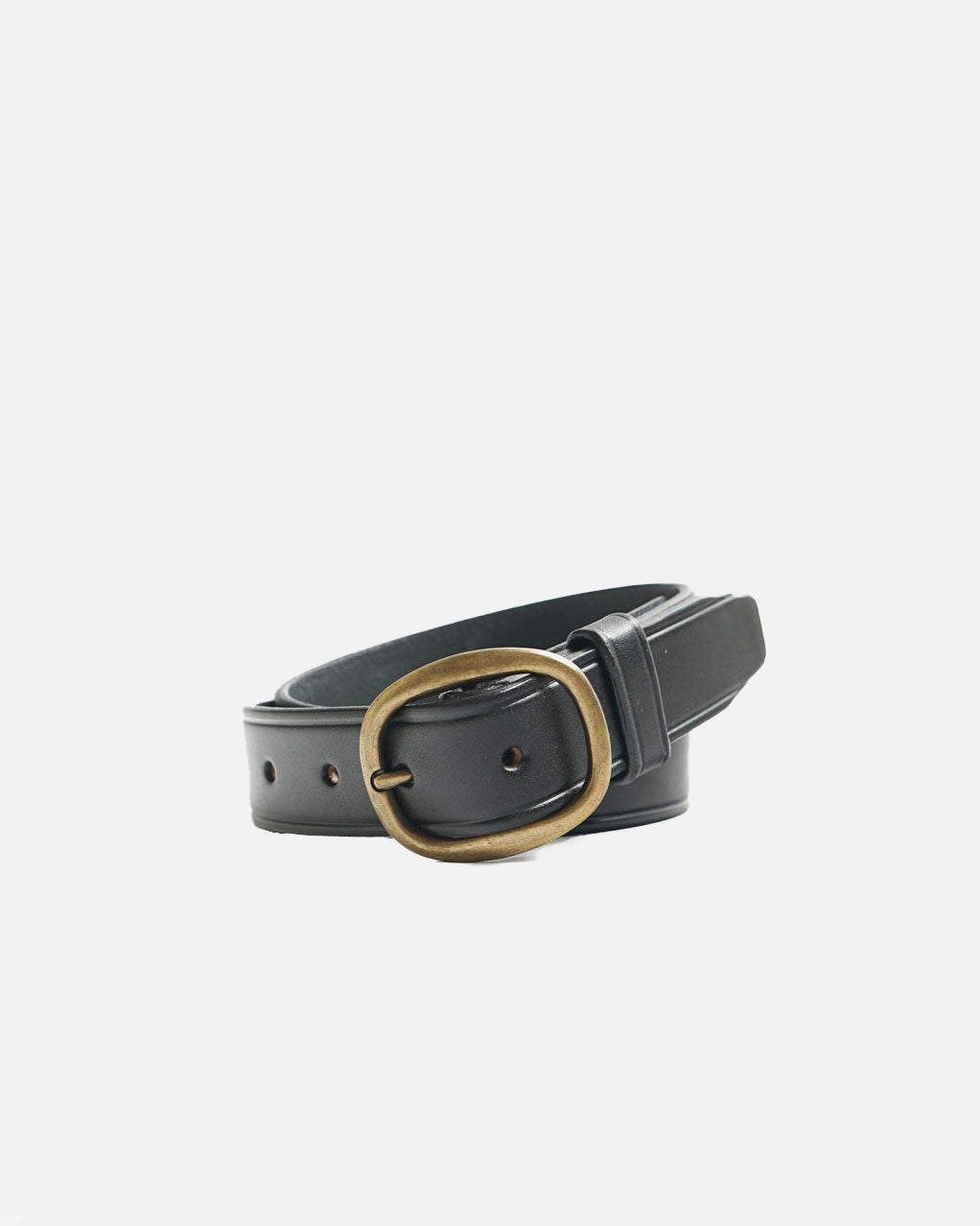 1-1/4" Creased Leather Belt