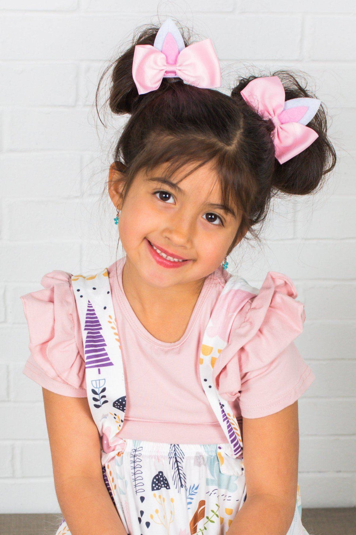 2 PACK - Sweet Bunny Ears Bow Set