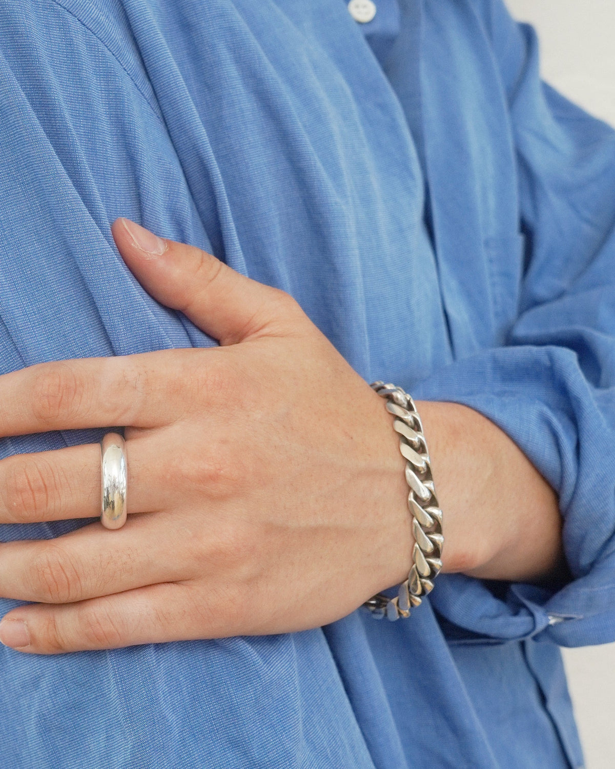Silver Chain Bracelet