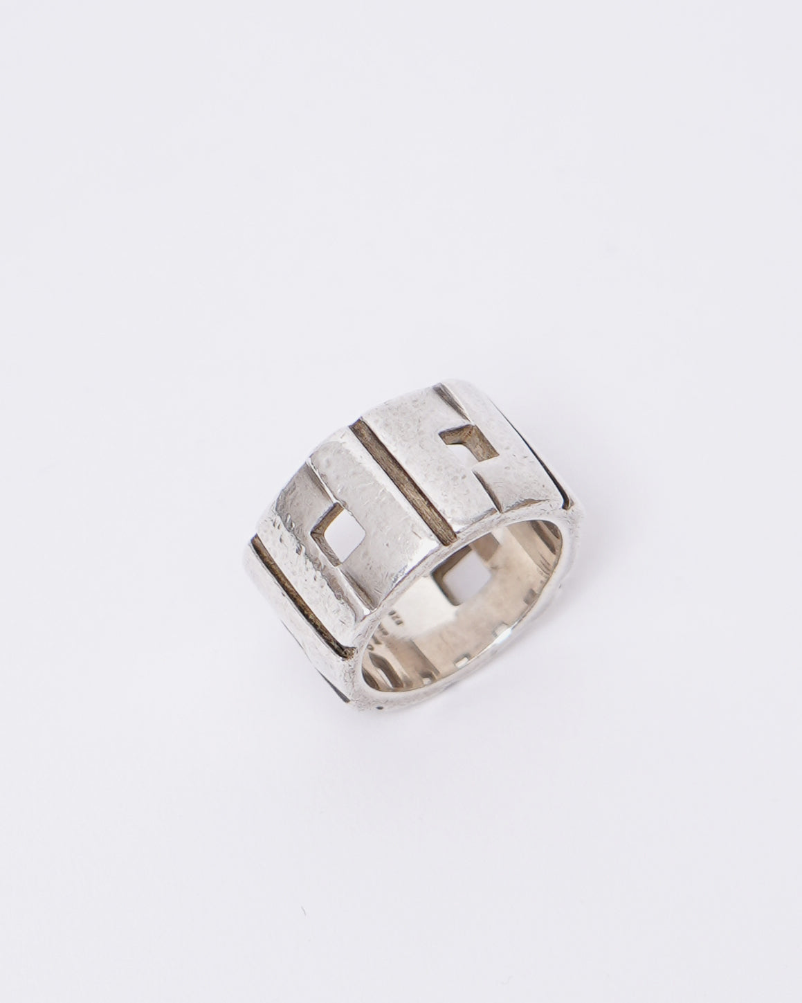 Silver Multi Cross G Ring / size: 6.5