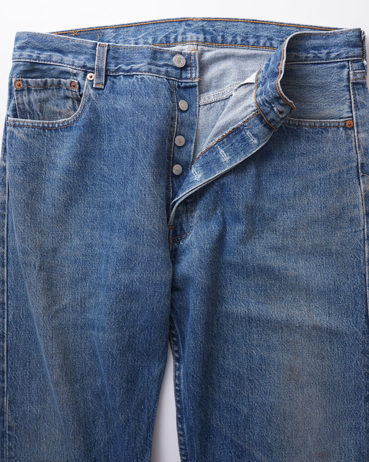 501 Straight Fit Denim Pants / size: 35