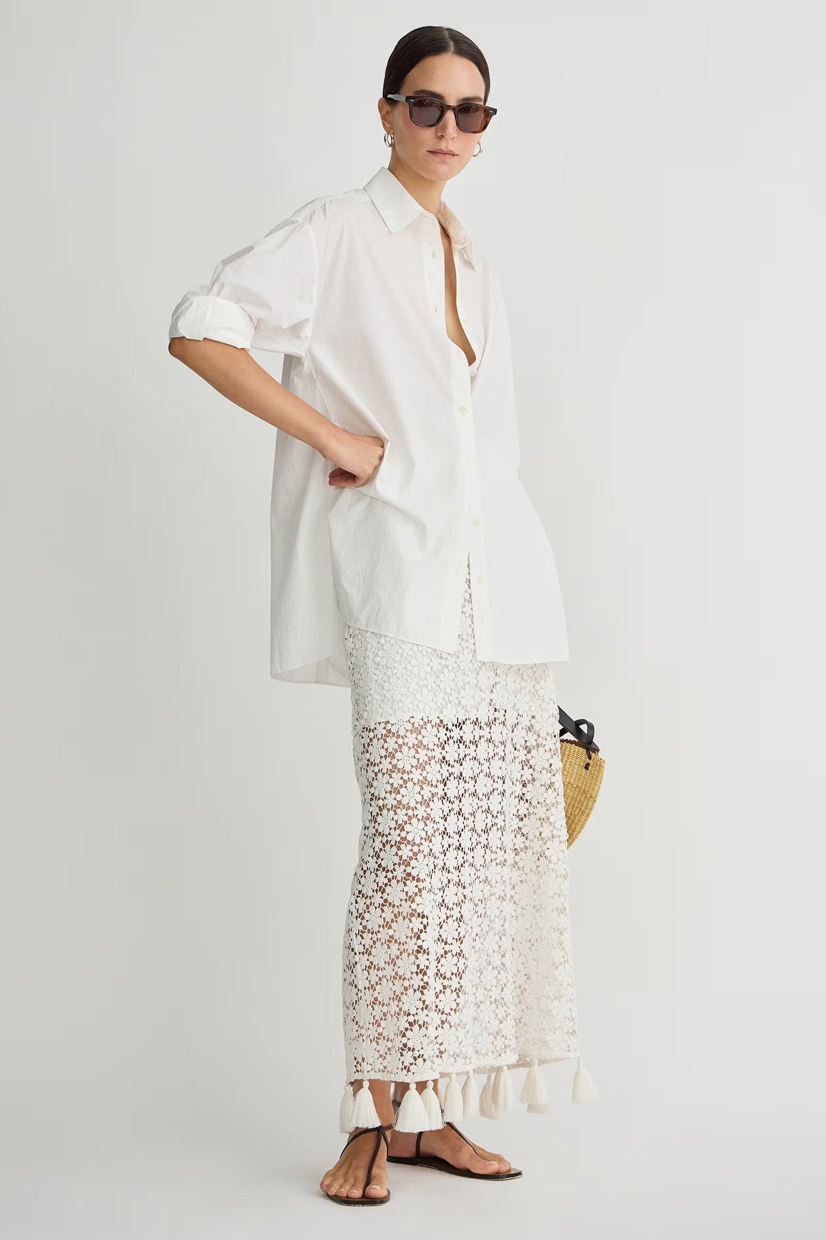 Apiece Apart Valeska Tassel Skirt