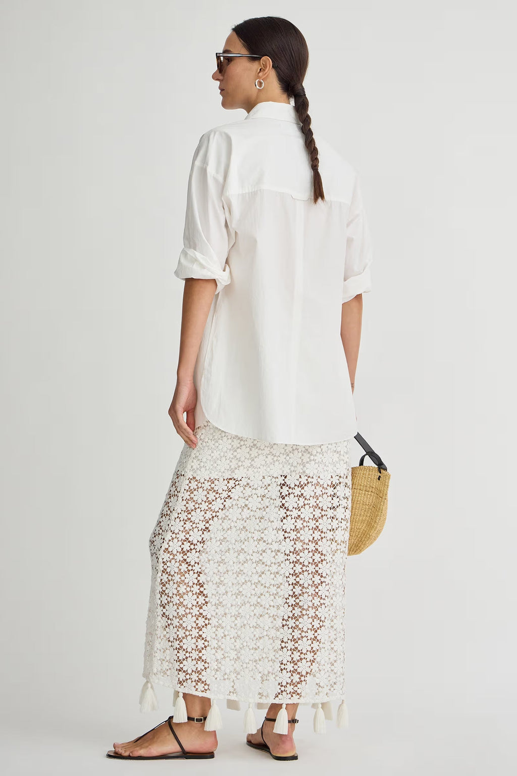 Apiece Apart Valeska Tassel Skirt