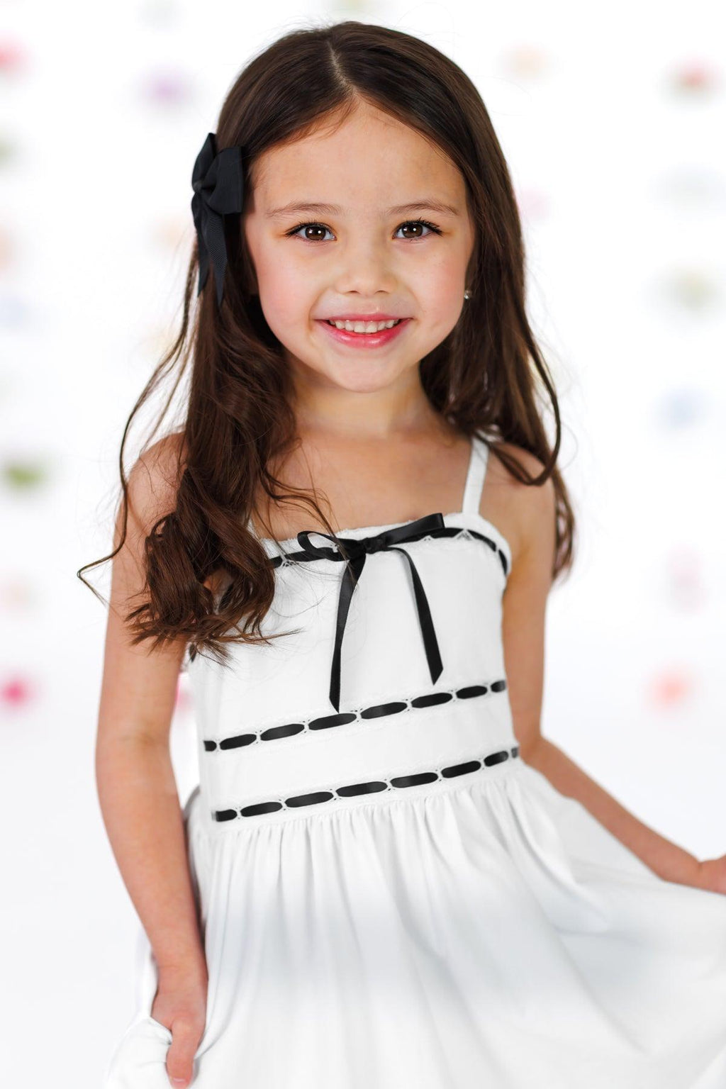 Mom & Me - Lace Ribbon Tank Dress