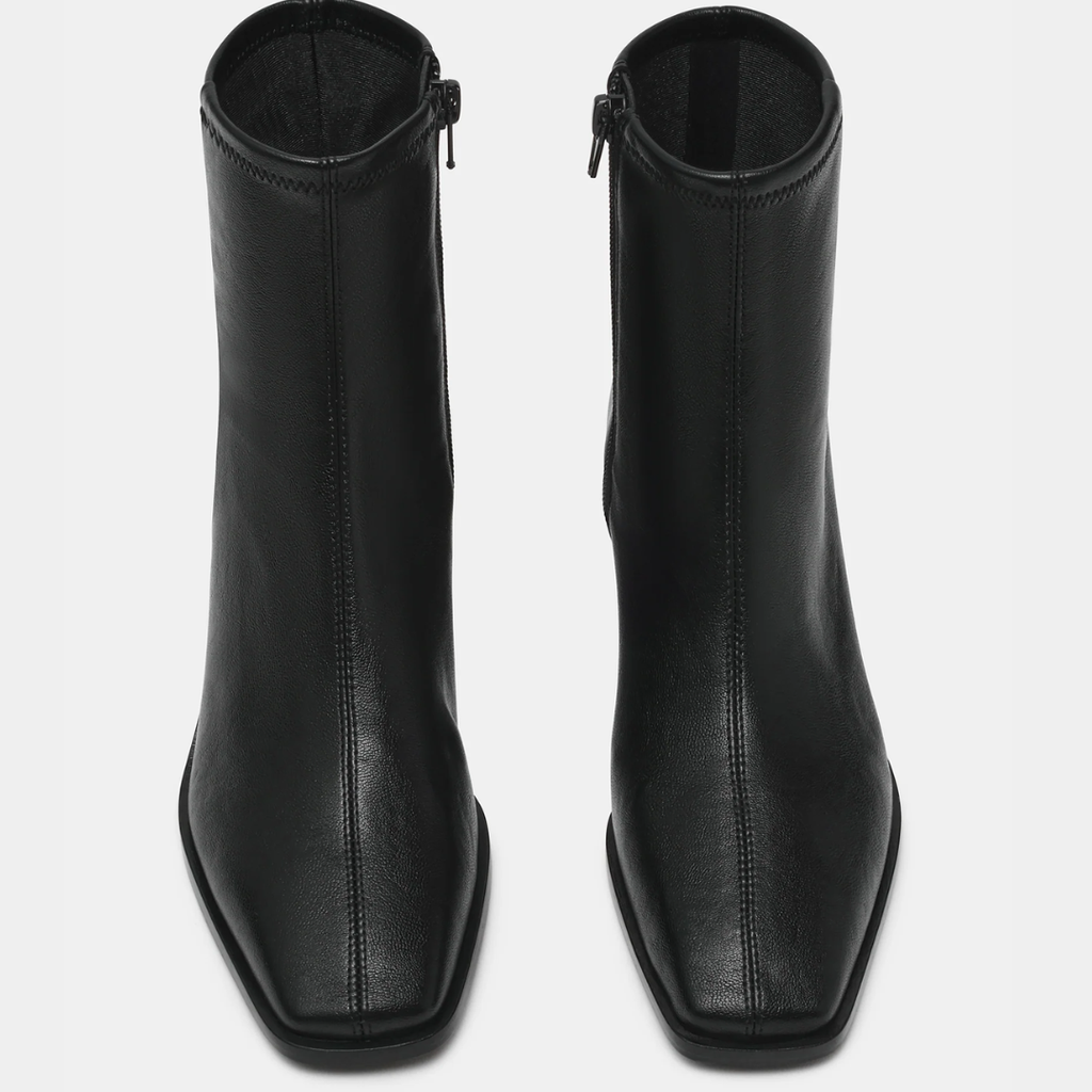 Eralyn Black Block Heel Boot