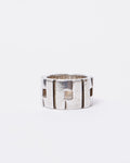 Silver Multi Cross G Ring / size: 6.5