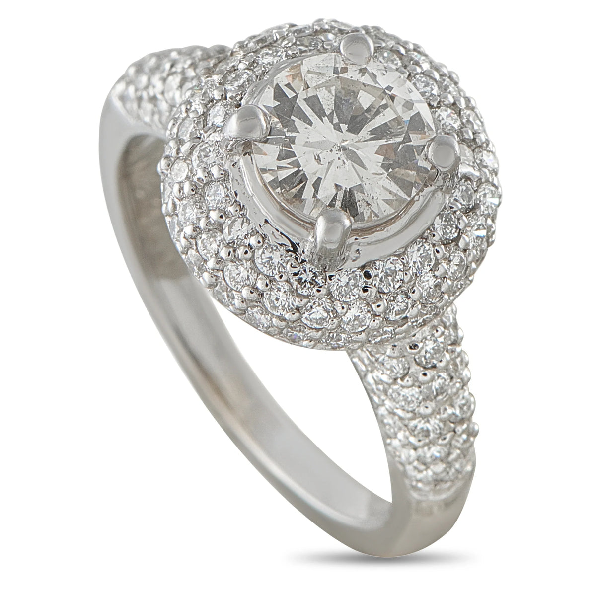 LB Exclusive 18K White Gold 1.95ct Diamond Ring MF05-080726