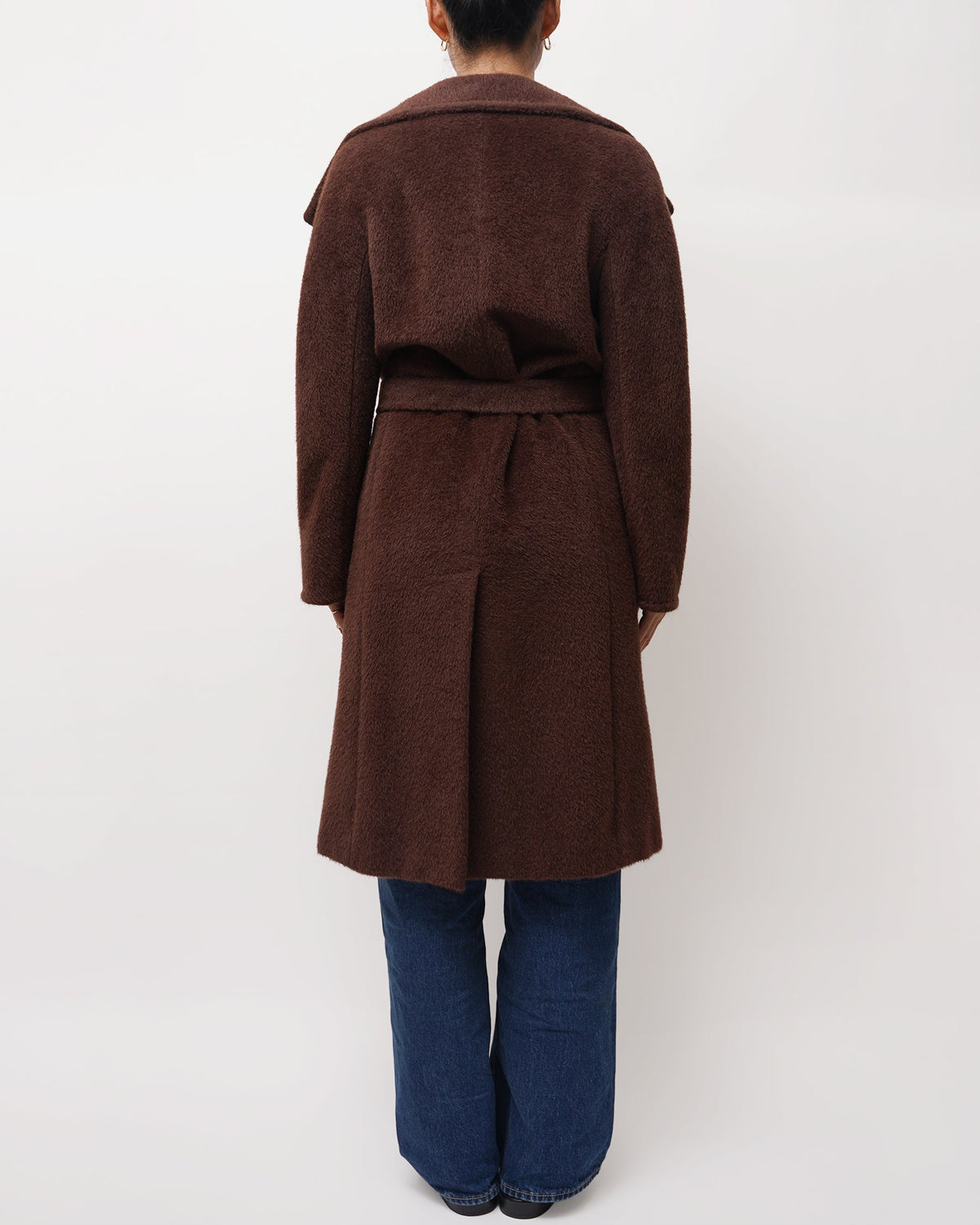 Alpaca / Wool Coat w/ Belt
