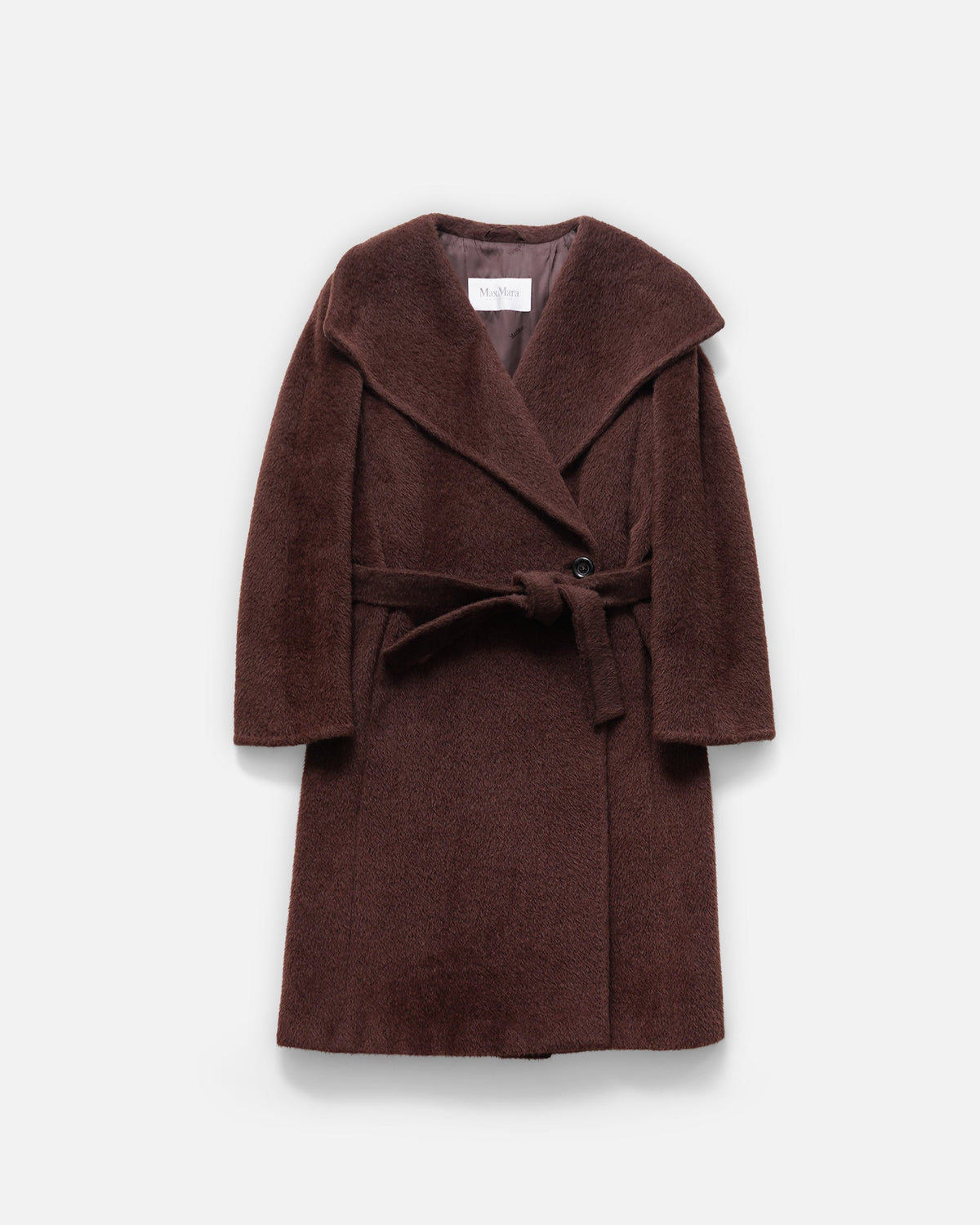 Alpaca / Wool Coat w/ Belt