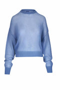 Women's Drop Shoulder Sweater In Blue