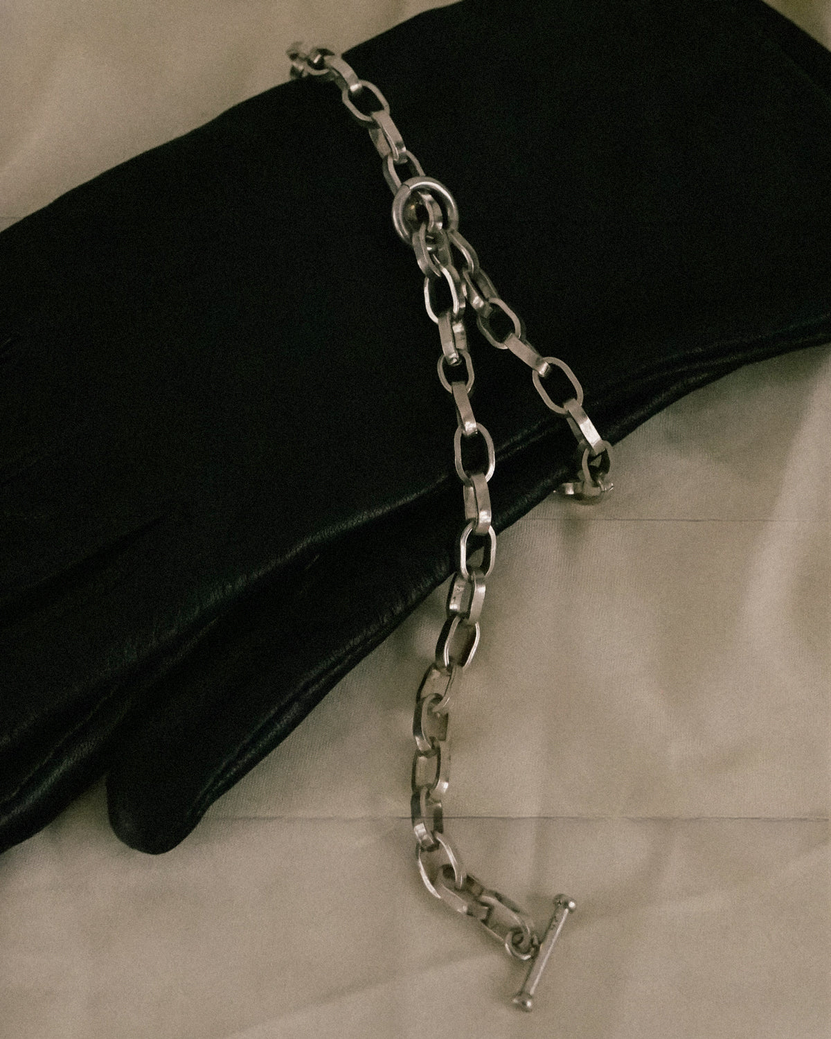 Silver Paperclip Chain Necklace