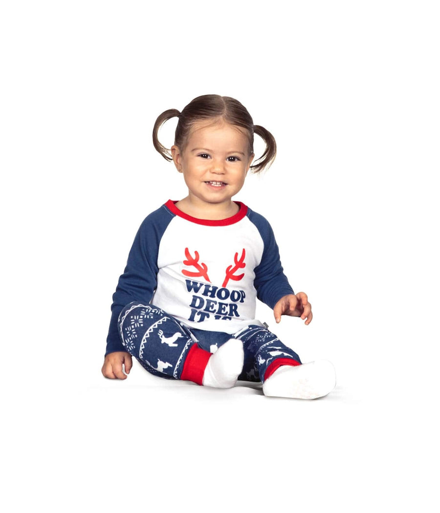 Matching Whoop Deer It Is Family Pajamas