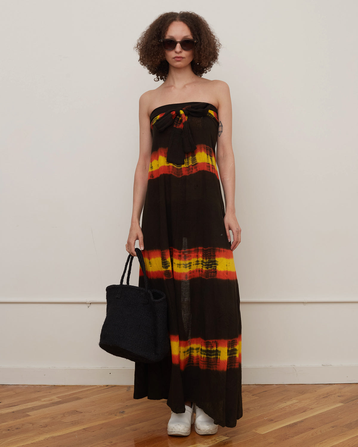 Sisal Hemp Woven Bag / Black