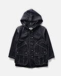 Top Stitched Jacket w/ Hood