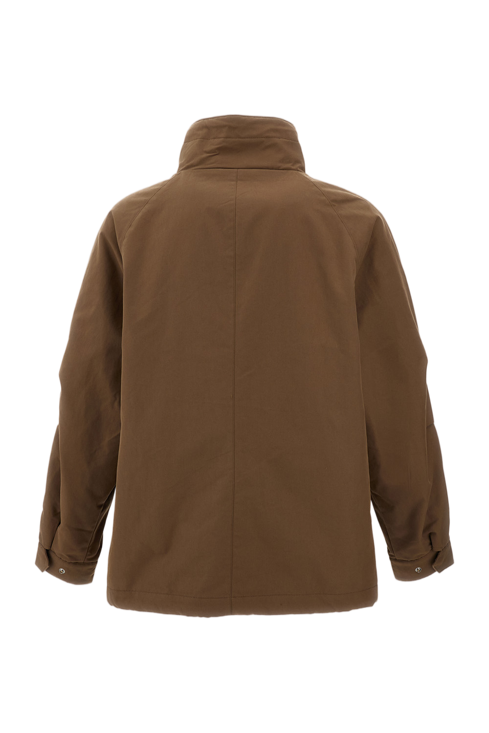 Beige Winter Field Structured Padded Field Jacket
