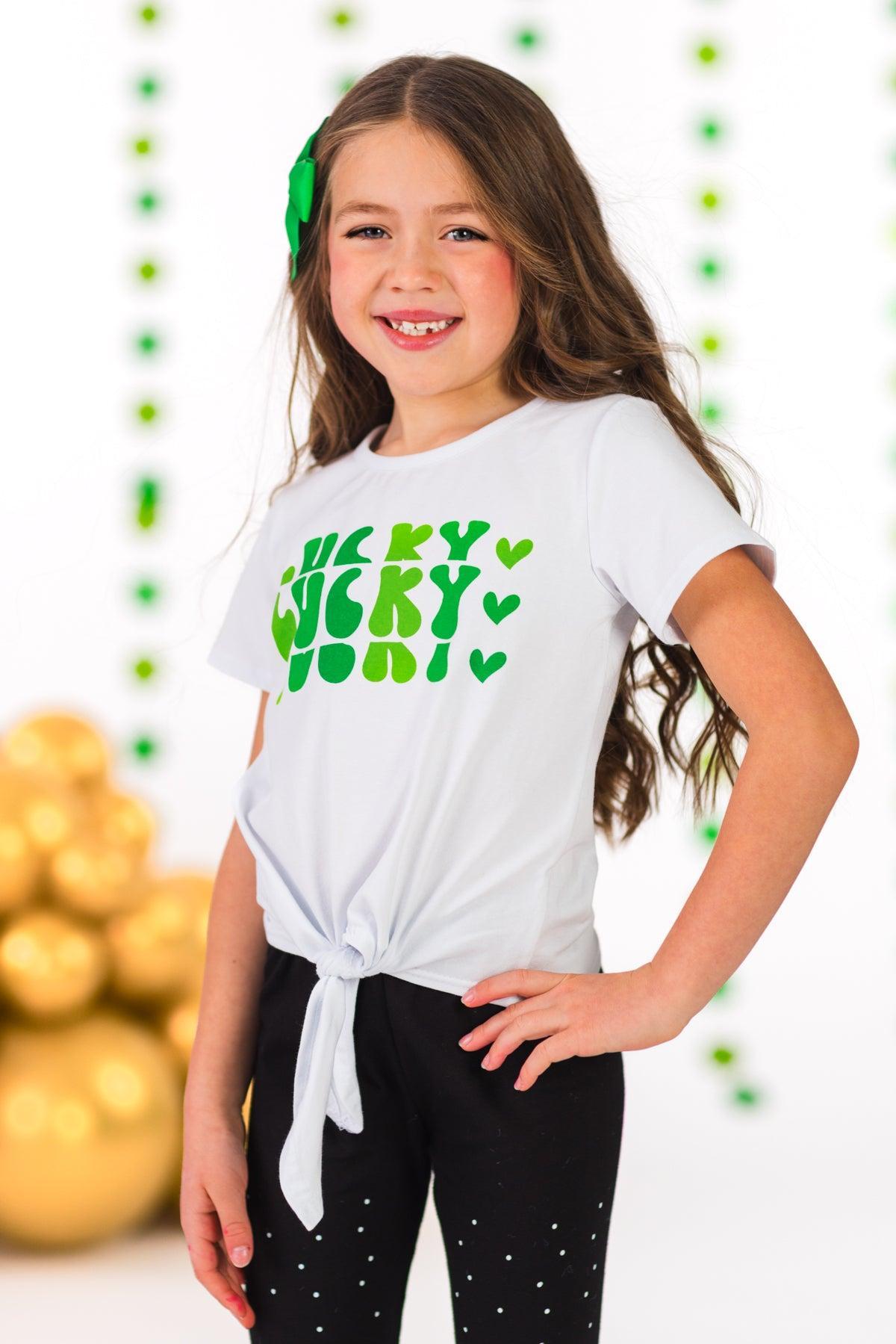 "Lucky" Four-Leaf Clover Legging Set