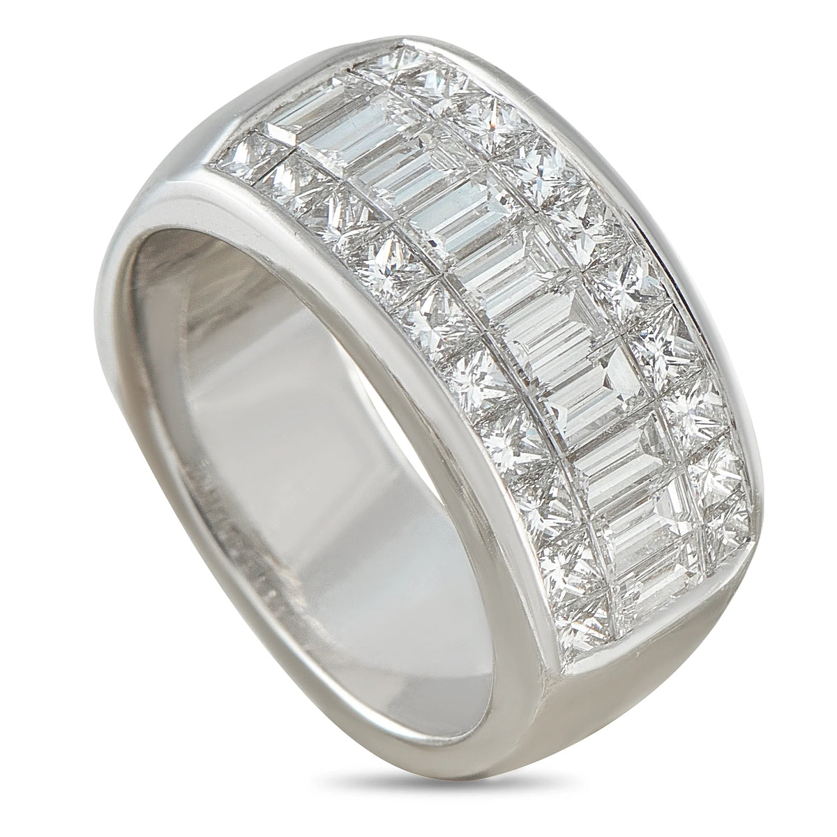 LB Exclusive 18K White Gold 1.90ct Diamond Ring MF01-080426