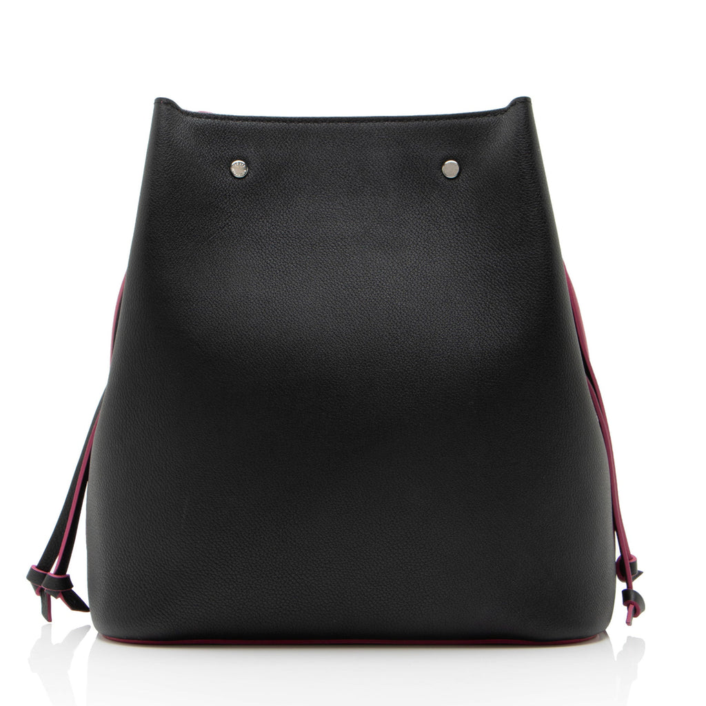 Louis Vuitton Calfskin Lockme Bucket Bag