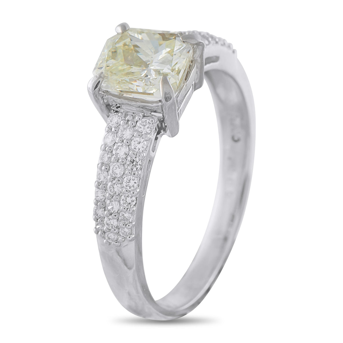 LB Exclusive Platinum 2.32ct Diamond Ring #5445