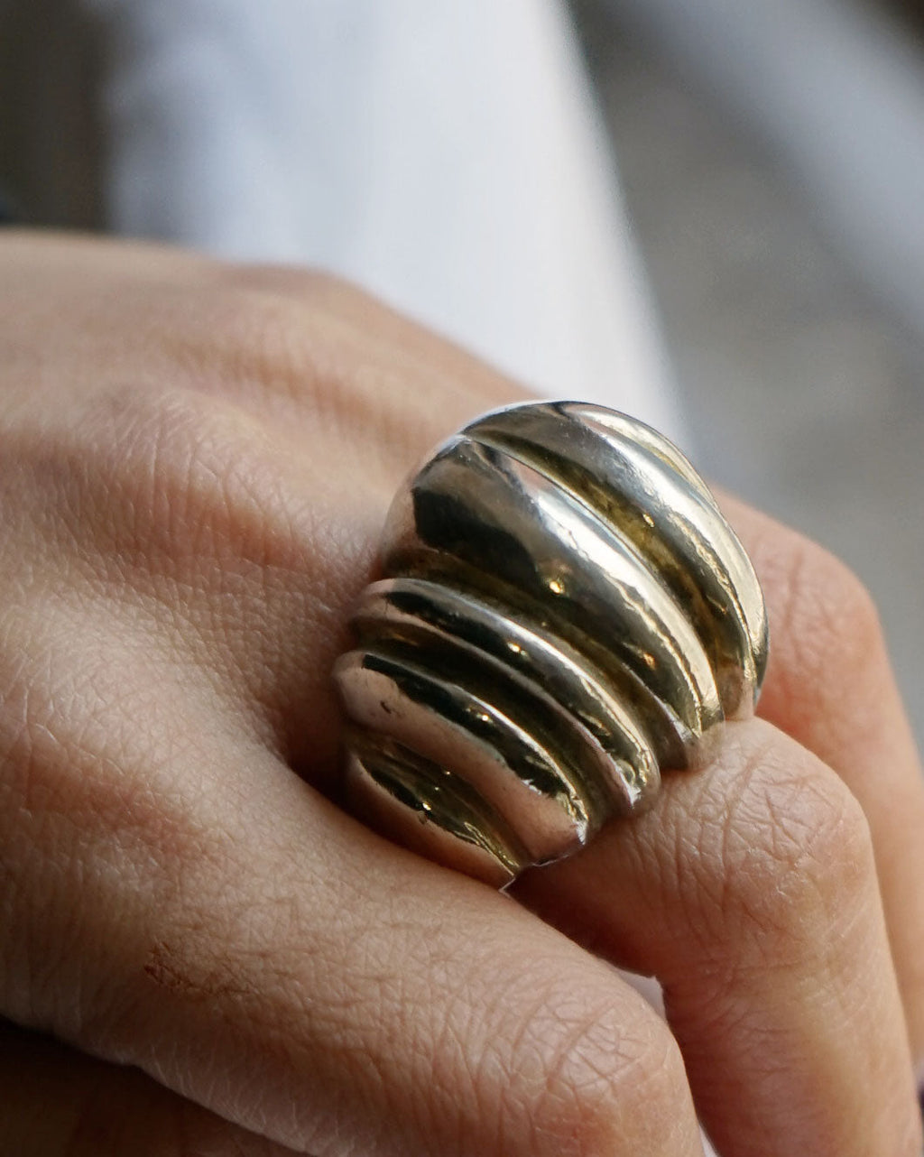 Silver Ring  / size: 8.5