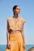 Camel Banana Tree Blouse