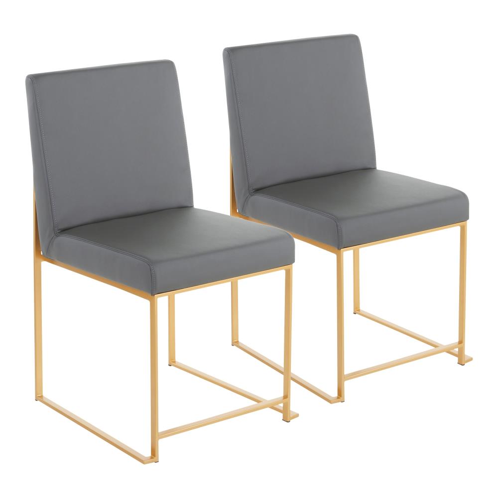 Elegant High Back Dining Chairs