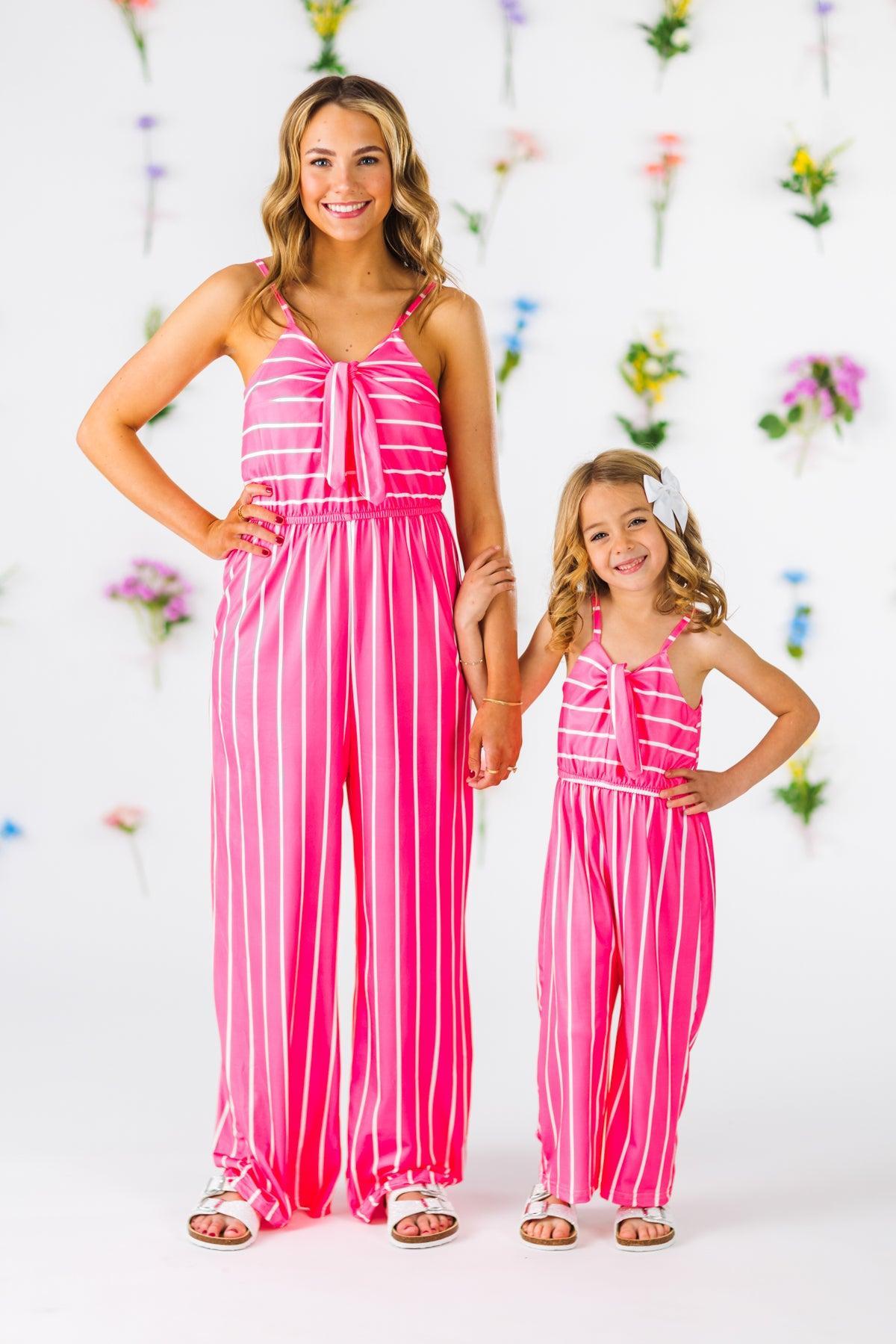 Mom & Me - Stripe Jumpsuit