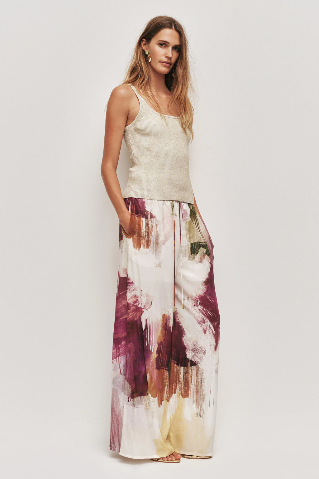 Aje Atomic Silk Pant