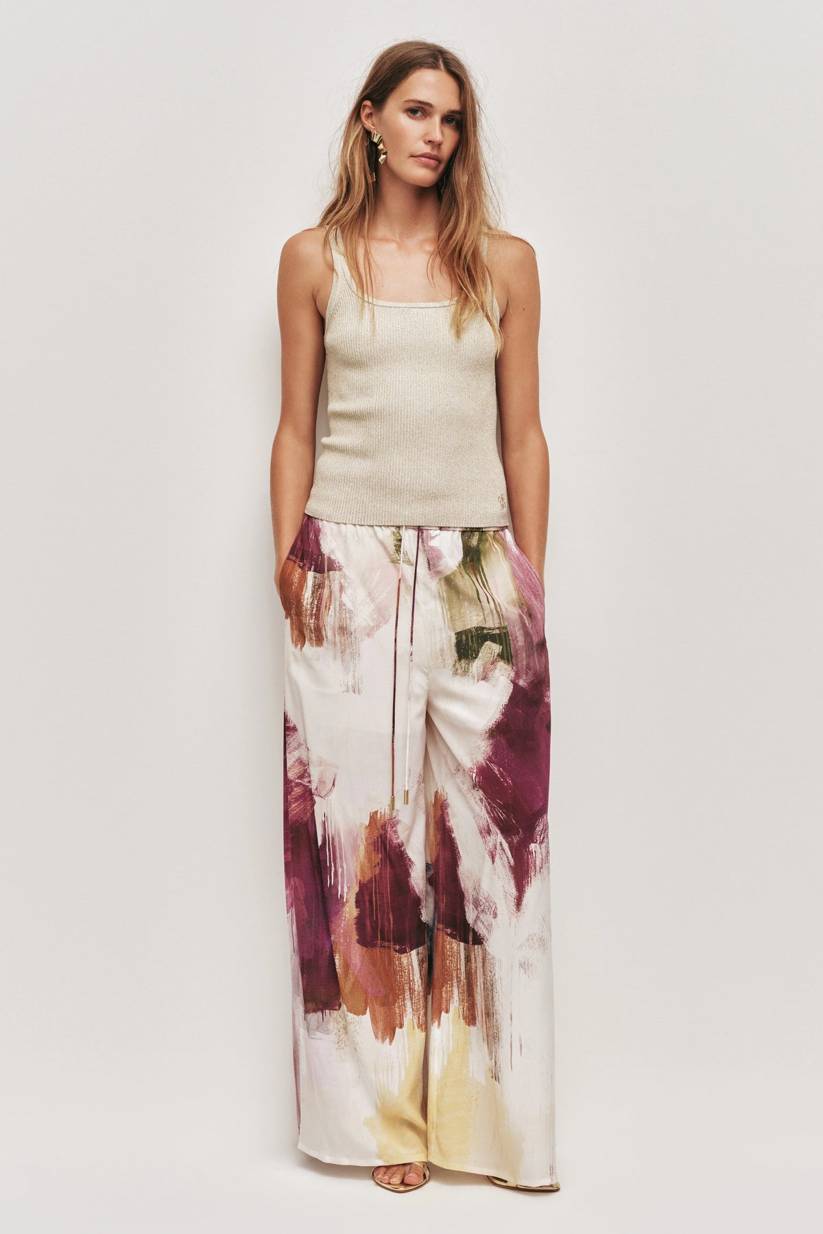 Aje Atomic Silk Pant