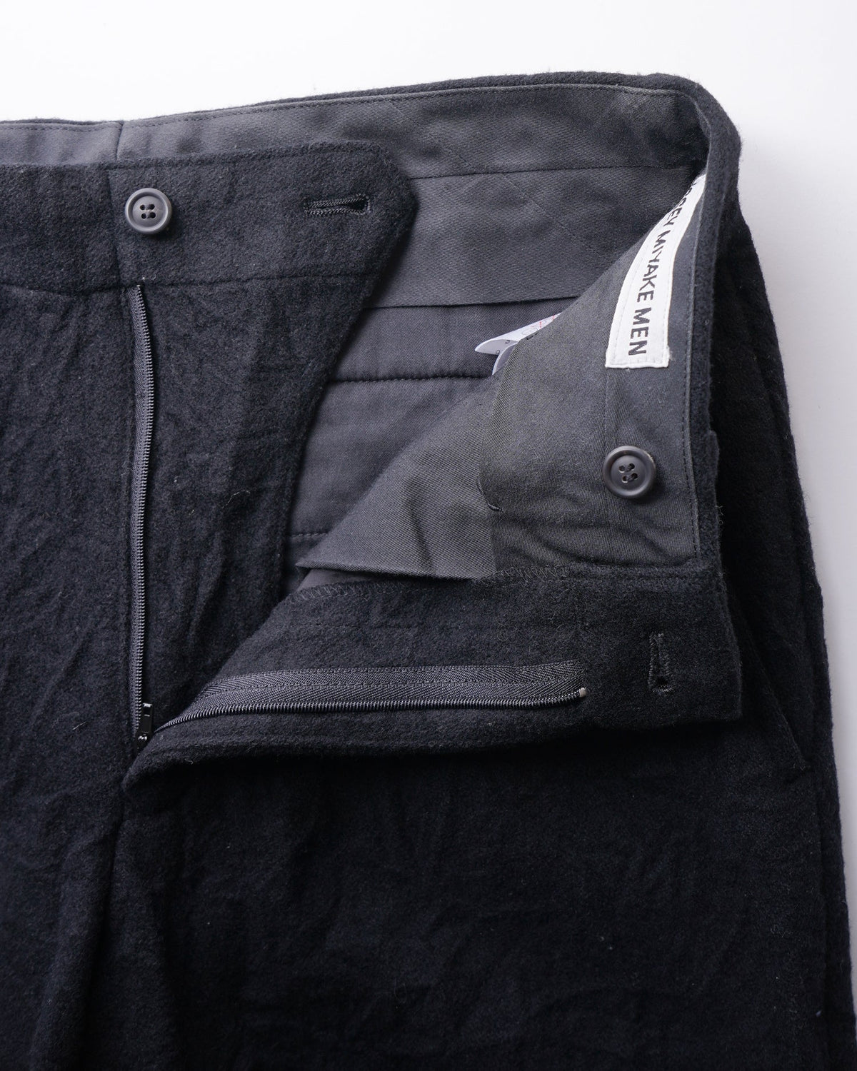 Black Wool Slacks / Size: 31