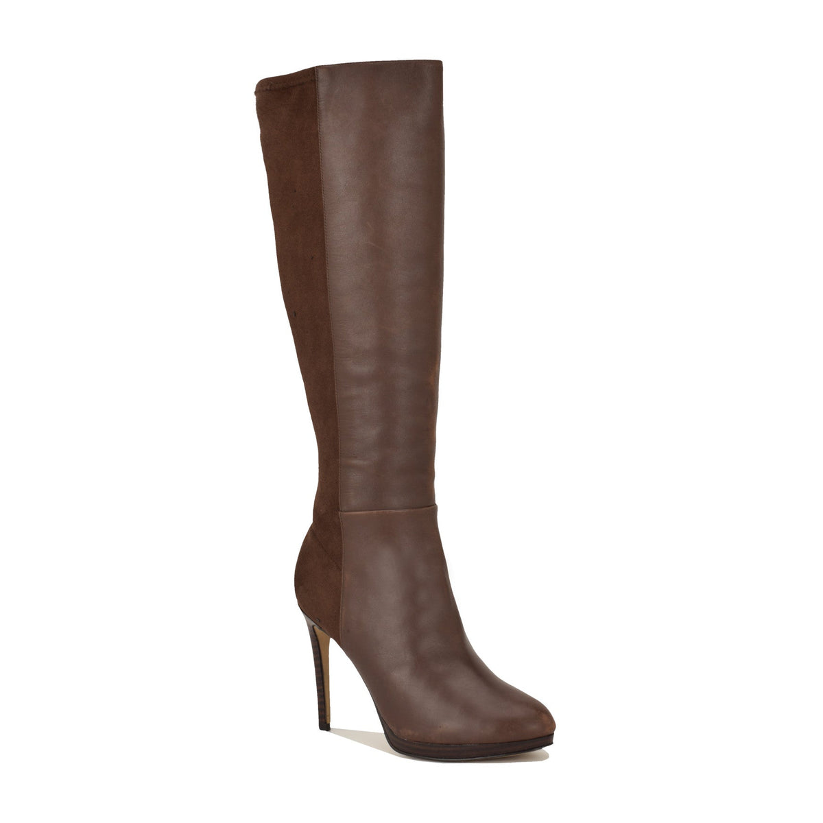 Quizme Platform Leather Boots