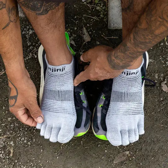Injinji Men's Run Original Weight No‑Show