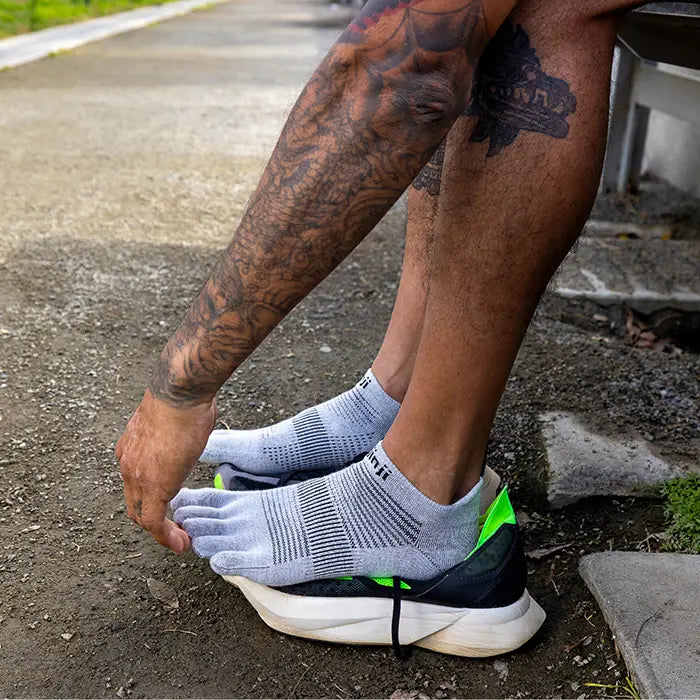 Injinji Men's Run Original Weight No‑Show
