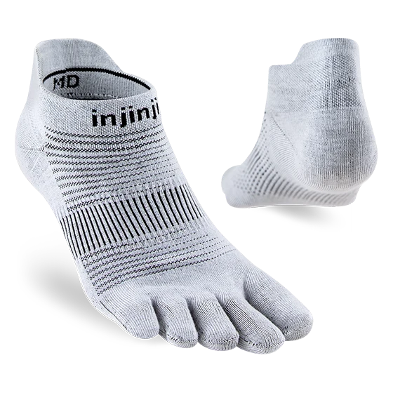 Injinji Men's Run Original Weight No‑Show